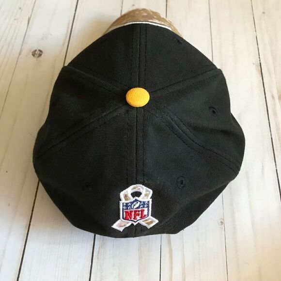 Notre Dame Irish football ball cap hat signatures one size fits most adj. licens - Picture 2 of 7